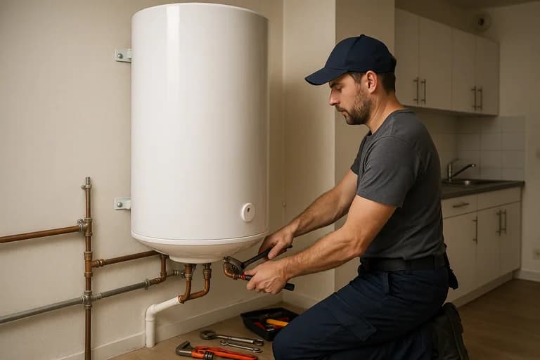 Remplacement de chauffe-eau 200L (Studio – Terville)